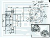 Лот: 16274439. Фото: 4. Подшипник задний правый Honda... Красноярск