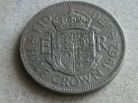 Лот: 7882310. Фото: 7. Монета 1/2 кроны пол Великобритания...