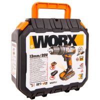 Лот: 24876758. Фото: 2. Дрель-шуруповерт ударная WORX... Инструмент и расходные