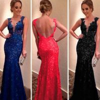 Лот: 9185965. Фото: 2. Платье вечернее, 42 размер, синее... Женская одежда