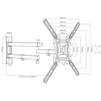 Лот: 12011349. Фото: 2. Кронштейн для LCD/LED тв 26"-55... Аксессуары