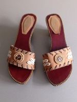 Лот: 25576251. Фото: 3. Этнические сабо из натуральной... Одежда, обувь, галантерея
