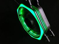 Лот: 10175719. Фото: 3. Green Led cooler в корпус с подсветкой... Компьютеры, оргтехника, канцтовары