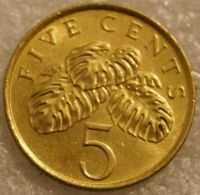 Лот: 8487242. Фото: 5. 5 центов 1995 Сингапур и 5 центов...