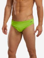 Лот: 25567098. Фото: 3. Плавки TYR Solid Brief, Зеленый. Одежда, обувь, галантерея