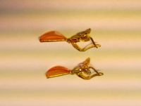 Лот: 7443184. Фото: 2. Серьги 1, английский замок. Ювелирные изделия, бижутерия, часы