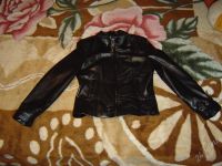 Лот: 1214194. Фото: 2. Куртка кожаная - черная. Женская одежда