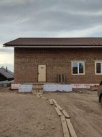 Лот: 7595295. Фото: 12. Строительство дома Кладка кирпича...