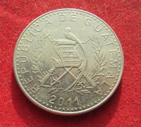 Лот: 19953616. Фото: 2. Гватемала 25 сентаво, 2011 г. Монеты