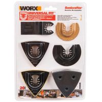 Лот: 24296499. Фото: 3. Набор насадок для реноватора WORX... Строительство и ремонт