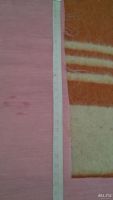 Лот: 9851356. Фото: 2. тонкая розовая ткань. размер в... Вязание, шитье