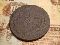 Лот: 15234379. Фото: 2. Отличные 2 копейки 1758 года со... Монеты