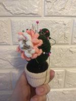 Лот: 11338507. Фото: 2. Игольница кактус амигуруми. Ручная работа