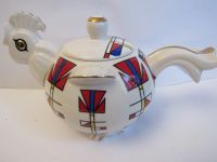 Лот: 19624464. Фото: 6. Чайник " Петух " Гжель цветная...