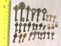 Лот: 10508991. Фото: 4. Ключики-подвески разные mix. Красноярск