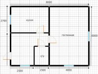 Лот: 10491591. Фото: 5. Дом 8х6 с мансардой4х8 из бруса...