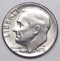 Лот: 1568859. Фото: 2. США. 10 цент 1979г. Монеты
