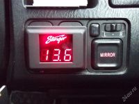 Лот: 777712. Фото: 3. Вольтметр Singer Красный. Авто, мото, водный транспорт