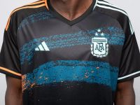 Лот: 21141673. Фото: 2. Футболка Adidas сборная Аргентины... Мужская одежда