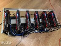 Лот: 18332407. Фото: 2. Майнинг ФЕРМА 1080 ti 6 видеокарт... Компьютеры, ноутбуки, планшеты