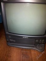 Лот: 2673724. Фото: 2. Телевизор-видеодвойка Sony KV-14VM1... ТВ и видео