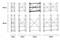 Лот: 25254104. Фото: 7. Стеллаж LOFTY HOME Роквуд