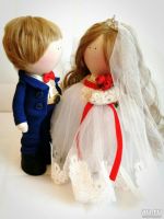 Лот: 8858168. Фото: 4. Ручная работа. Молодожены. Красноярск