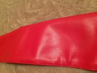 Лот: 6520827. Фото: 2. Стильный женский красный пояс. Аксессуары