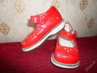 Лот: 1102095. Фото: 2. Туфли лак. р.13 ( по стельке до... Обувь