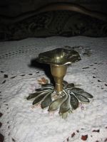 Лот: 17166006. Фото: 2. Антикварный подсвечник Лилия Европа. Антиквариат