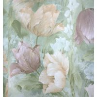 Лот: 4384037. Фото: 2. Портьеры "Мятные цветы". Домашний текстиль