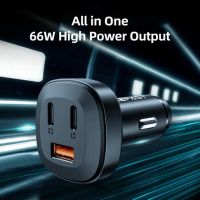 Лот: 21437870. Фото: 3. Автозарядка ACEFAST B3 66W USB-C... Компьютеры, оргтехника, канцтовары