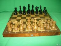 Лот: 9687237. Фото: 2. Шахматы ( СССР) деревянные. Спортивные товары