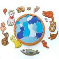 Лот: 15985597. Фото: 2. Головоломка "Котики". Есть безналичный... Игрушки