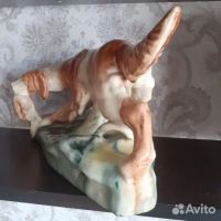 Лот: 20743894. Фото: 4. Фарфор СССР - собака на охоте. Красноярск