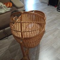 Лот: 21088473. Фото: 6. Люлька для новорожденного из лозы...
