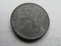 Лот: 9994660. Фото: 2. Бельгия 1 франк 1942 надпись Ё-Q. Монеты
