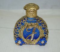 Лот: 12675933. Фото: 2. Флакон для духов винтажный (X466... Антиквариат