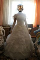 Лот: 5502180. Фото: 2. свадебное платье, фата, бижутерия... Свадебная мода