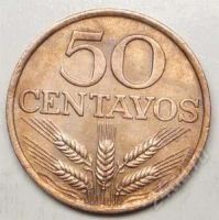 Лот: 1452805. Фото: 2. Португалия. 50 сентаво 1978г. Монеты