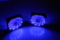 Лот: 7529069. Фото: 5. Вентилятор LED cooler Blue 9x9...