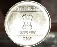 Лот: 9726608. Фото: 2. Экзотика с рубля (7481) Индия. Монеты