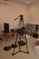 Лот: 1771439. Фото: 3. Штатив профессиональный Голова... Фото, видеокамеры, оптика