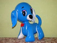 Лот: 382688. Фото: 2. Надувная собака большая. Дети растут