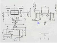 Лот: 6608959. Фото: 2. Кнопка для брелоков сигнализации... Оснащение, оборудование, аксессуары