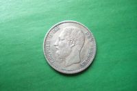 Лот: 17653582. Фото: 3. 5 франков 1870 г .Бельгия. Крупное... Коллекционирование, моделизм