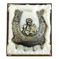 Лот: 9514406. Фото: 2. Ключница подкова "Ангел". Предметы интерьера