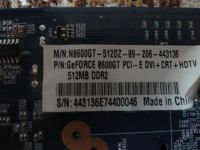 Лот: 1680360. Фото: 3. Видео карта GeForce 8600 GT PCI-E. Компьютеры, оргтехника, канцтовары