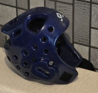 Лот: 18198478. Фото: 2. Шлем для тхэквондо, синий WTF... Обмундирование и экипировка