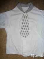 Лот: 6512070. Фото: 2. Рубашка с галстуком. Одежда и аксессуары